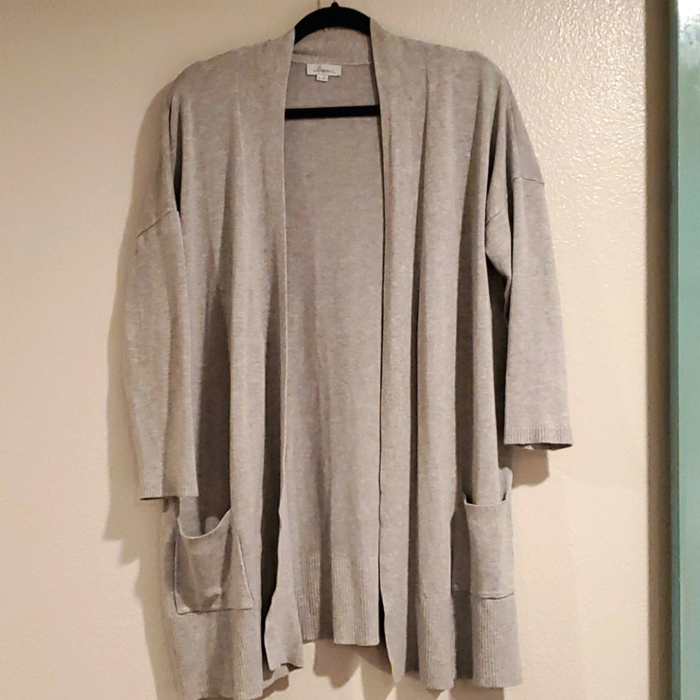 Olivia Warren XL 3/4 Sleeve Open Cardigan